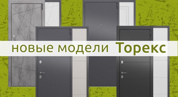 Расширение модельного ряда входных дверей Торекс